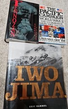 3 World War II Books Iwo Jima Okinawa Pacific U.S. Japanese History Naval Battle