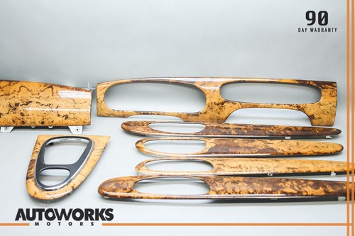 04-09 Jaguar XJ8 XJR  X350 X358 SWB Wooden Trim Panel Cover Set of 7 OEM - Picture 14 of 23