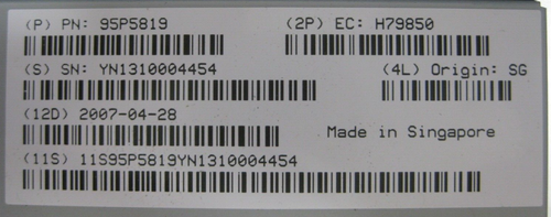 IBM LTO4 Ultrium4 95P5819 H79850 95P4516 H82700 95P4830 BD0725 OJM796 Tape Drive - Picture 4 of 7