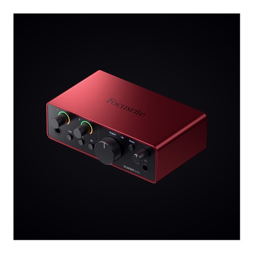 Focusrite Scarlett Solo 4th Gen USB Audio Interface with Scarlett Mic Pre - Picture 7 of 12