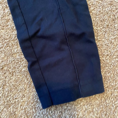 Inc Womens Navy Blue Mid Rise Skinny Dress Pants Size 4 - Picture 2 of 8