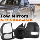 Towing Mirrors For 2015-2020 Ford F150 Truck Power Heated W/Sensor Signal 22 Pin