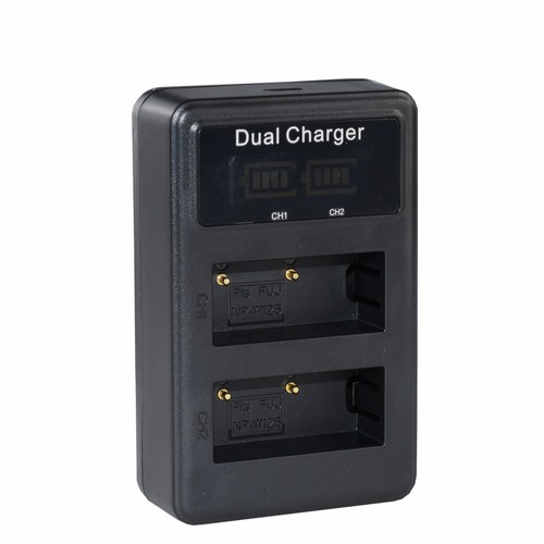 NP-W126 Akku oder LCD Dual Ladegerät für Fujifilm X-T2 X-T10 X-T10 X-H1 X-T3 X-M1 - Bild 21 von 33