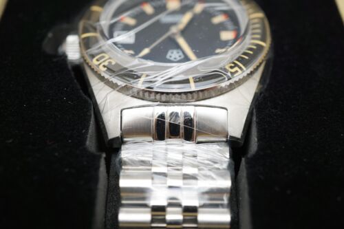 Neu Famul 40MM Sapphire Evo Edition NH35 schwarzes Zifferblatt Automatik 200m Taucheruhr - Bild 4 von 16