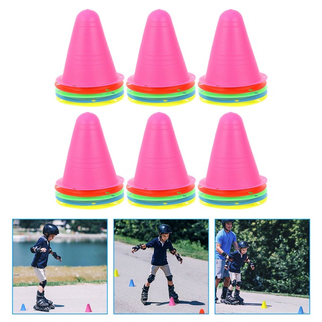 30 Prozent farbenfrohe Rollschuh -Skating -Zapfen Fußballkegel Sporttraining Agi 30 Prozent farbenfrohe Rollschuh -Skating -Zapfen Fußballkegel Sporttraining Agi