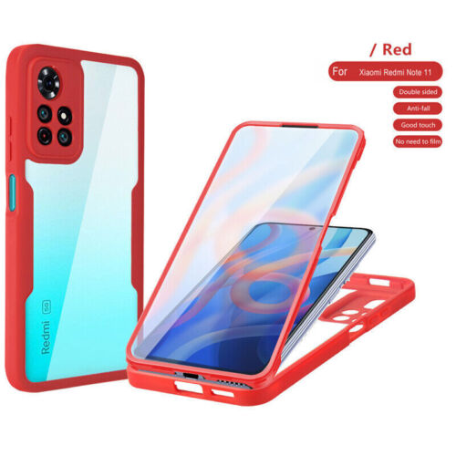 Für Xiaomi 14 PRO Redmi 9T Note 12C 11 Pro 10 360 stoßfeste Ganzkörperhülle - Bild 23 von 30