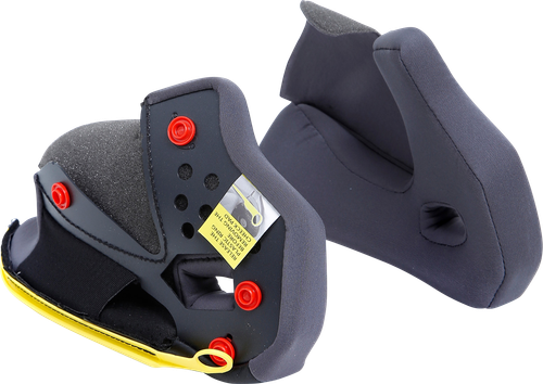 AGV - Tourmodular Cheek Pads Gray/Black XL | 20KIT93033629 - Picture 1 of 2