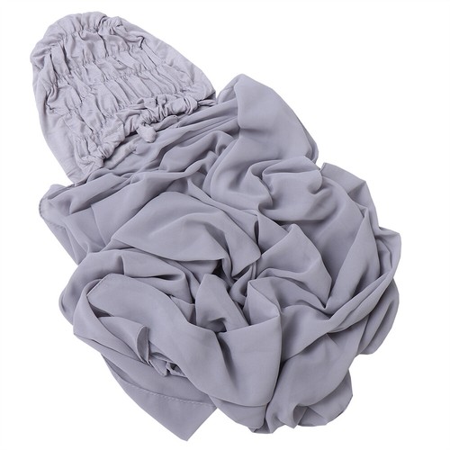 Instant Women Cap Long Scarf Shawl Hijab Hat Headwrap Turban Islamic Headscarf - Picture 44 of 44