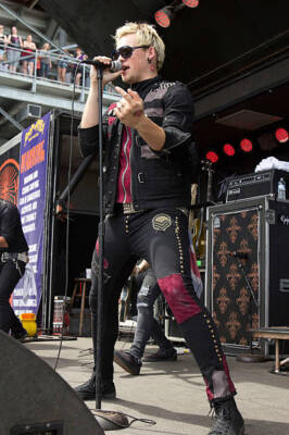 James Durbin at the 2012 Rock On The Range festival at Crew Stadiu- Old Photo 7