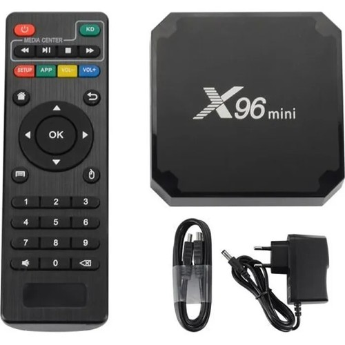 Boitier smart streaming Android X96 mini 4K, wifi et Ethernet avec télécommande - Photo 2/6