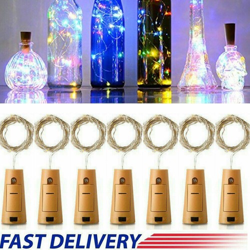 Mini LED Copper Wire String Fairy Lights Battery Operated for Party Home Decor - Picture 3 of 15