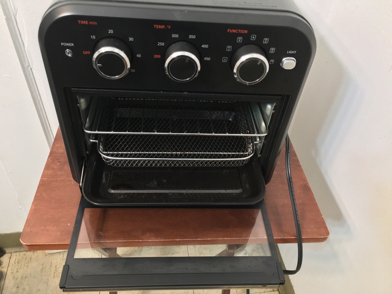 Comfee' Retro Air Fryer Toaster Oven eBay
