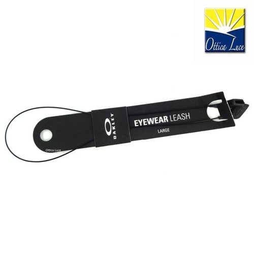 Oakley Glasses Black Lace Up Lanyard Large - Picture 1 of 3