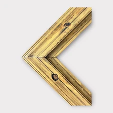 20 x 24 In Stock-Rustic wood frame, natural color wood, custom picture frame