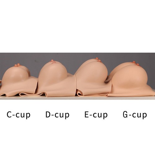 IMI C-G Cup Silicone Breast Forms Breastplate Crossdresser Fake Boobs Drag Queen - Bild 8 von 12