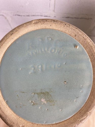 Pair Of Robinson Ransbottom Pottery RRP Art Deco Palm Leaves Vases ~ Real!! - Picture 17 of 24