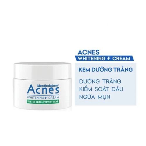2x Combo Acnes Whitening+ Cream & Cleanser Brightening Anti Acne - Kem Trang Da - Picture 9 of 12