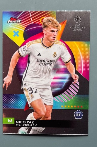2023-24 Topps Finest UEFA Club base cards & refractors Pick your Card(s) - Picture 89 of 172