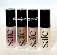 4x SAIE Glowy Super Gel Liquid illuminator & Dew Liquid Blush Mini Size 5ml NEW