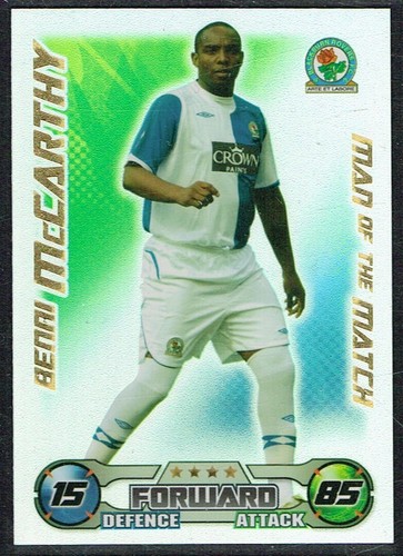 Topps MATCH ATTAX 2008-09 ☆ PREMIER LEAGUE - MAN OF THE MATCH ☆ Football Cards - Picture 9 of 60