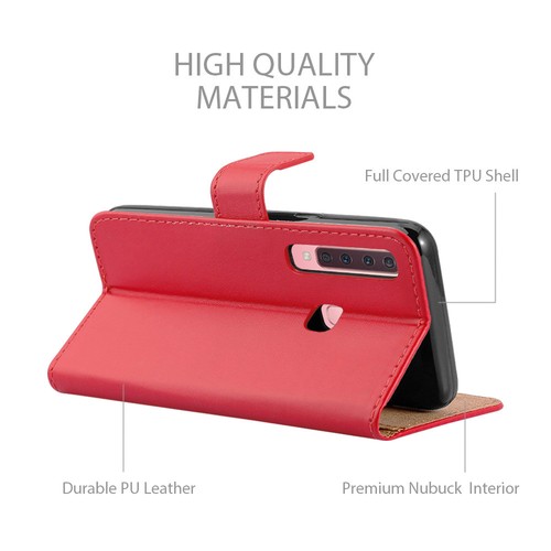 For Samsung Galaxy A9 Phone Case Leather Wallet Flip Folio Stand View Cover - 第 65/78 張圖片