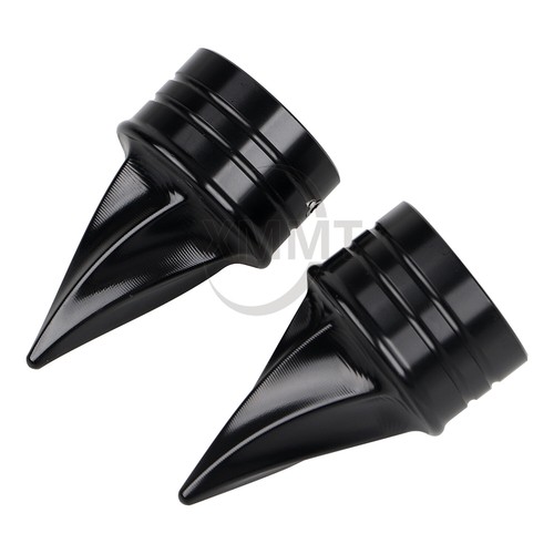 Cubiertas de tuerca de tapa de eje delantero de espiga retorcida para Harley Heritage Softail Street Glide - Imagen 7 de 13