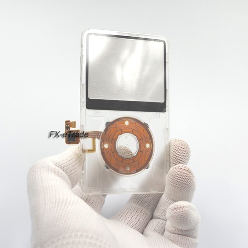 Transparente Blende Gehäuse Abdeckung Clickwheel für iPod 5. Video 30GB 60GB 80GB - Bild 1 von 5