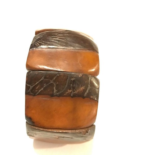 Tagua Nussholz Boho Stretch Chunky - Bild 7 von 10