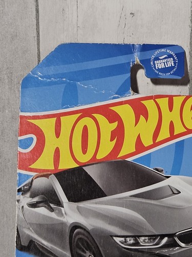 2023 Hot Wheels #156 HW Roadsters 10/10 BMW i8 ROADSTER Gray w/Black 10 Spokes - Picture 2 of 6