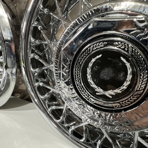 Aftermarket 13" Plastic Wire Hubcap Wheel Cover Cadillac - Foto 7 di 20