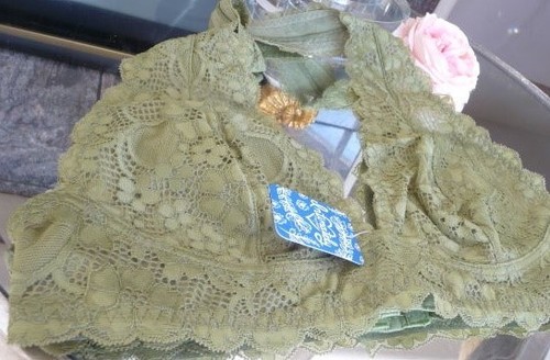 Nuevo con etiquetas Free People Sujetador - Sujetador Halter de Encaje Galloon - Imagen 10 de 87