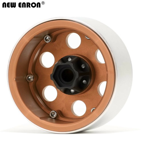Aluminium CNC Beadlock Wheel Rim For RC 1/10 Axial YETI RR10 SCX10 90046 Wraith - Picture 20 of 67