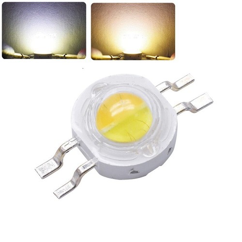 10pcs x Dual Color 4 pin LED Bulb 1w+1w two-in-one 2x350mA 3W Dual Color DIY Car - Picture 13 of 17