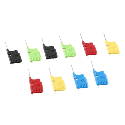 Puce Test Clip Double Crochet Electrcial Equipment Pièces for Électrique Testeur - Afbeelding 3 van 12