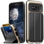 *VENA Galaxy S8 Case Futerał ochronny Cover Srebrny Metaliczny Outdoor Armor Card NOWY*