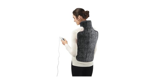 SANITAS Rücken-Nacken-Heizkissen »SHK 34«, grau 100 W 6 Temperaturstufen *B-Ware - Bild 2 von 2