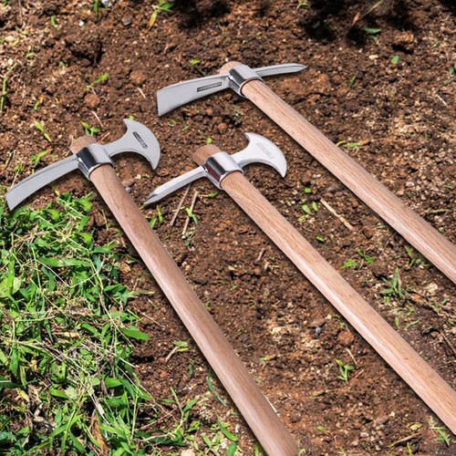Edelstahl Spitzhacke Tragbar Mehrzweck Schwer Hand Gartenarbeit Mattock - Bild 3 von 8