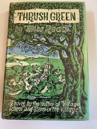 Thrush Green Miss Read First Printing Ex Library 1959 Riverside Press HB - Foto 2 di 9