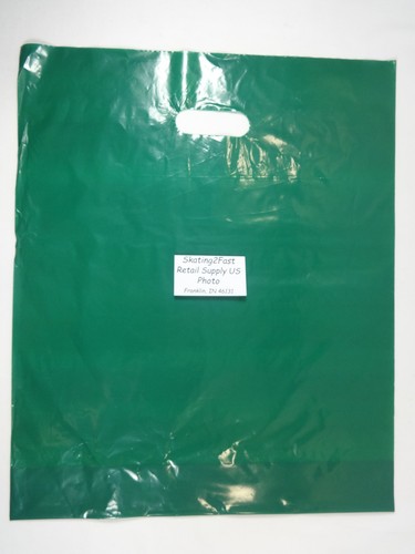 Borse per la spesa al dettaglio merce bassa densità 15" x 18" x 4" lucide  - Foto 12 di 29