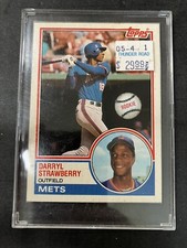 1983 TOPPS TRADED DARRYL STRAWBERRY ROOKIE CARD #108T