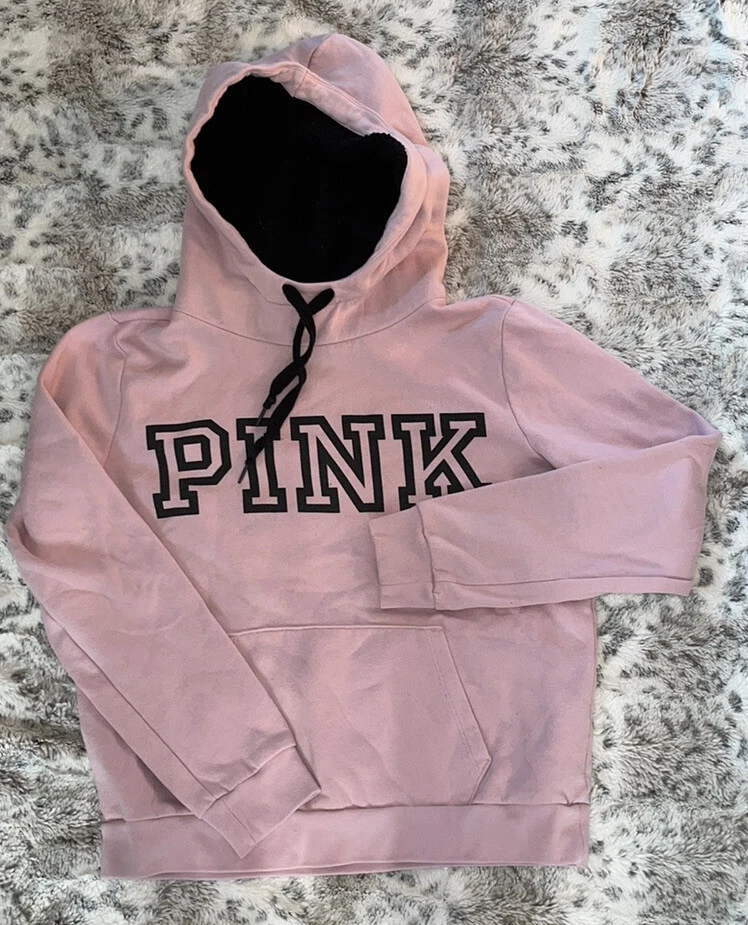 UNDERCOVER Felpa con cappuccio foderata sherpa rosa Victoria's Secret