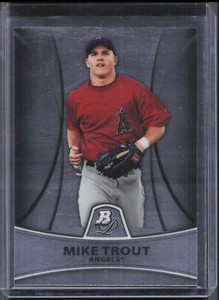 2010 Bowman Platinum #PP5 Mike Trout Prospects