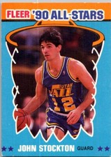 1990-91 Fleer #9 John Stockton All-Stars