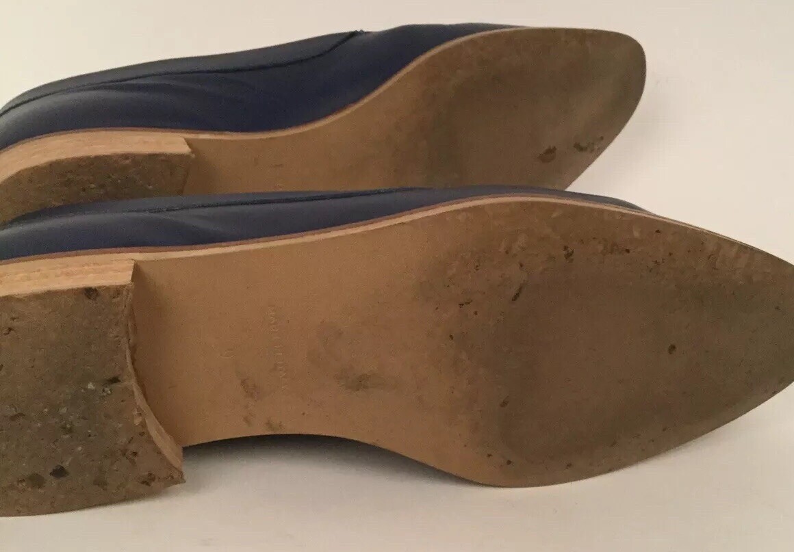 Women's Everlane bluee Leather Loafers Loafers Loafers Flats shoes Size 9 9593c4 Women's Everlane bluee Leather Loafers Loafers Loafers Flats shoes Size 9 9593c4
