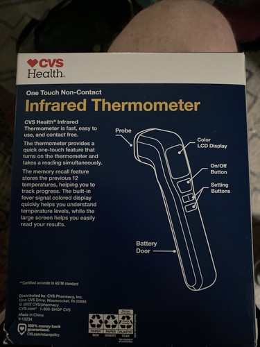 CVS Health One Touch Non-Contact Infrared Thermometer - Bild 2 von 2