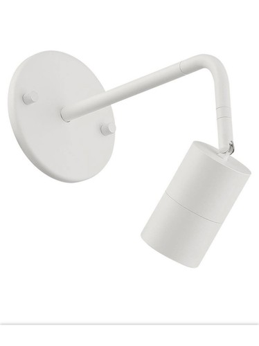 Access Lighting 72010LEDDLP Cafe 4" Tall LED Wall Sconce Matte White Adjustable - Picture 1 of 10