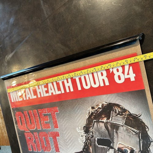 1984 Quiet Riot Concert Poster Offenbach Germany Stadthalle Metal Health Tour - Picture 7 of 17