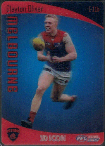 2020 AFL TEAMCOACH 3D ICON CARD I-01b TO I-018b; Individual Card Sale. - Picture 12 of 19