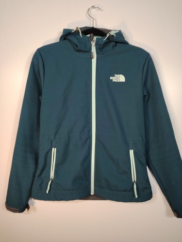 Damen The North Face Regenjacke Winterjacke Windbreaker Grün Größe M A+ zustand - Bild 4 von 16