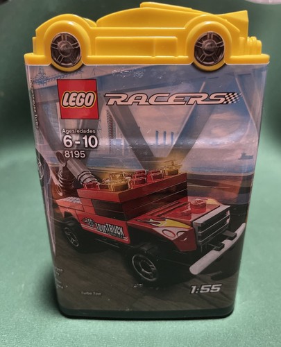 Factory Sealed Lego Turbo Tow 8195 Yellow Car Top